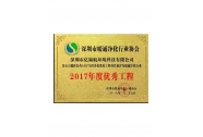 2017年度優(yōu)秀工程