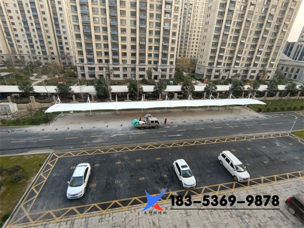 菏澤市牡丹區(qū)冠澤海棠灣汽車棚
